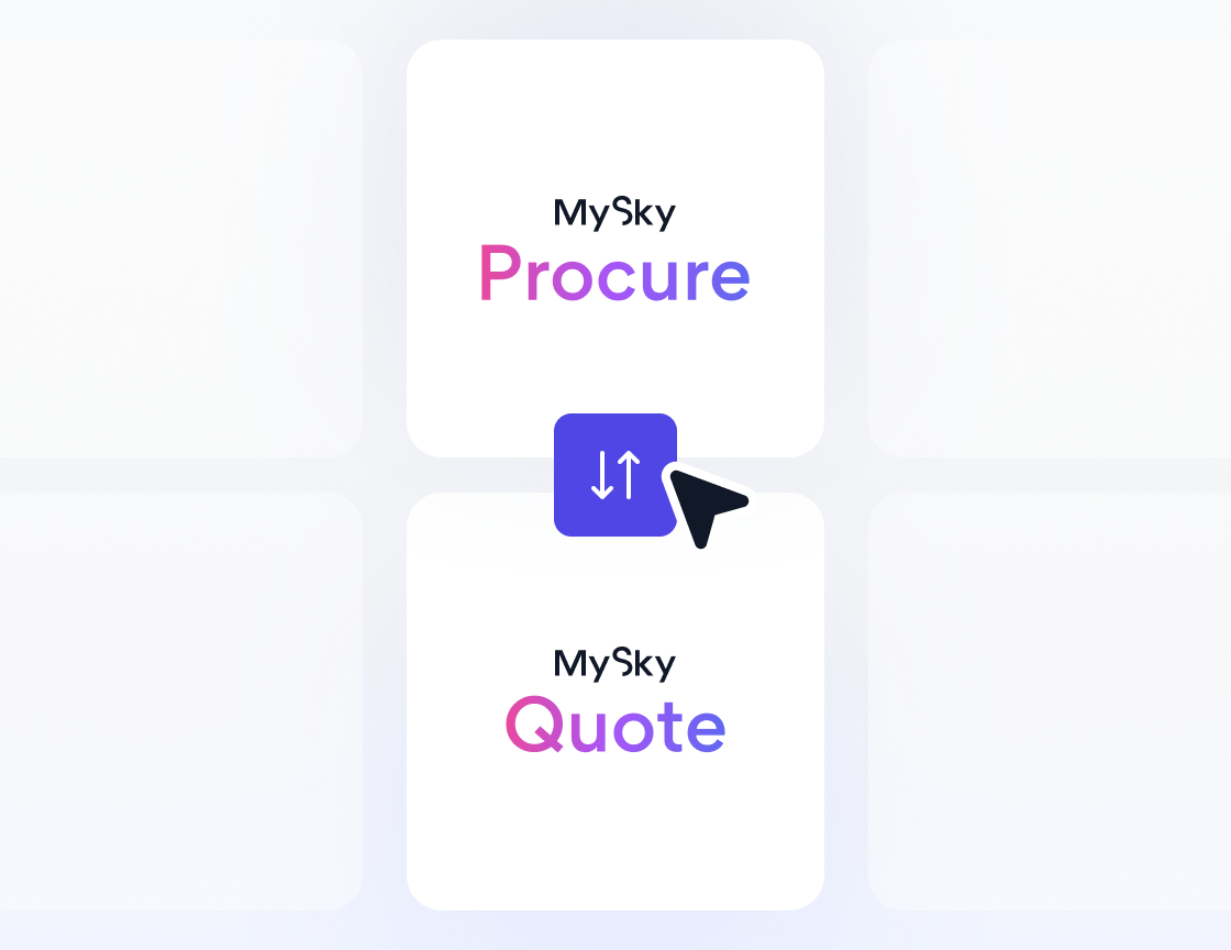Sync with MySky Quote and Spend